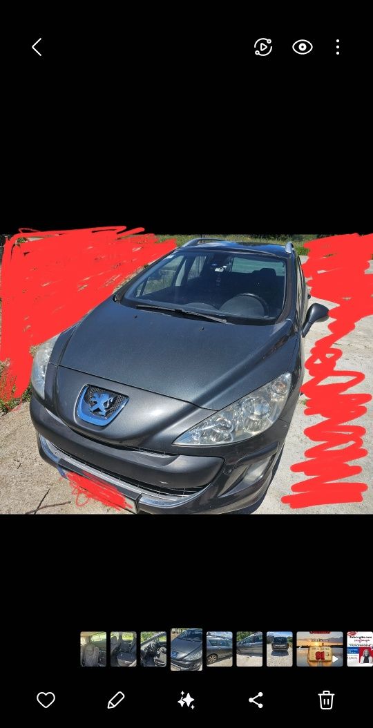 Carro Peugeot 308