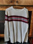 Sweter męski biały