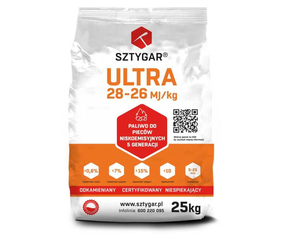 Ekogroszek Sztygar Ultra 28-26MJ - Lgota Wielka, Działoszyn, z dowozem