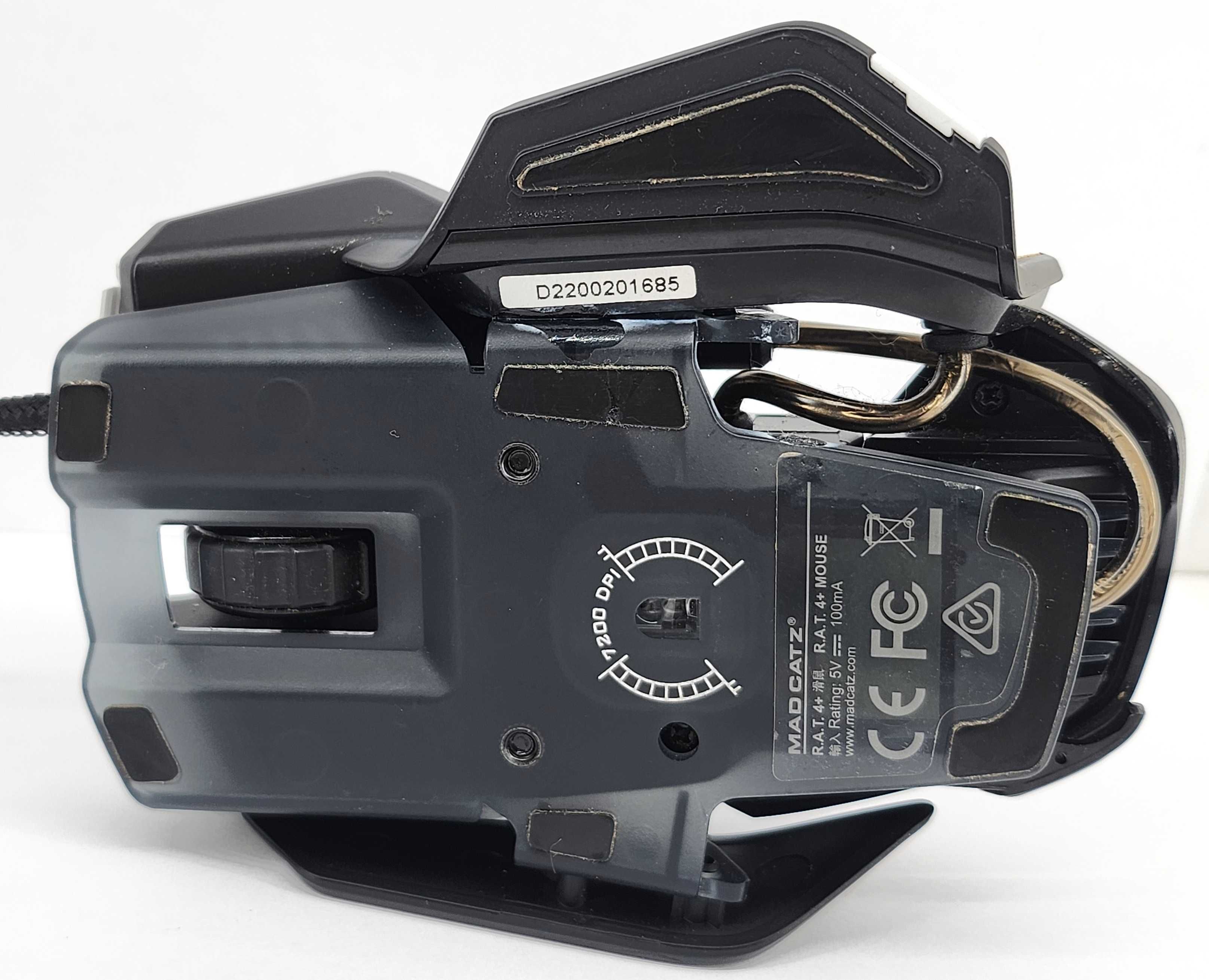 Myszka optyczna MAD CATZ R.A.T. 4+ biała