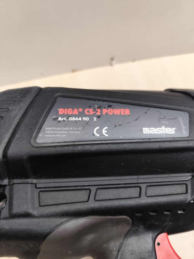 Wurth Master DIGA CS-2 POWER газовий монтажний пістолет прямого монтаж