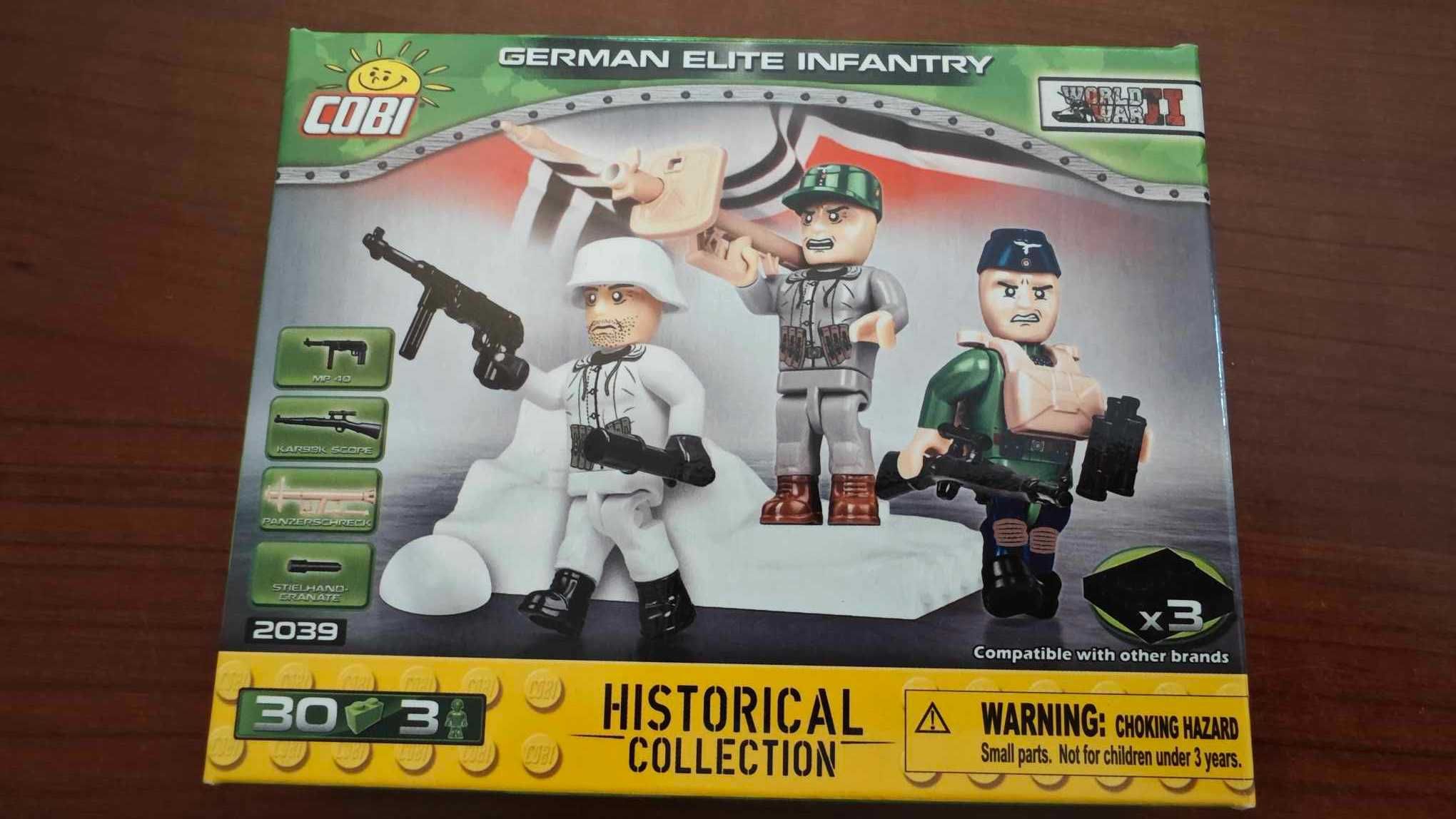 Cobi 3-pack 2039 German Elite Infantry