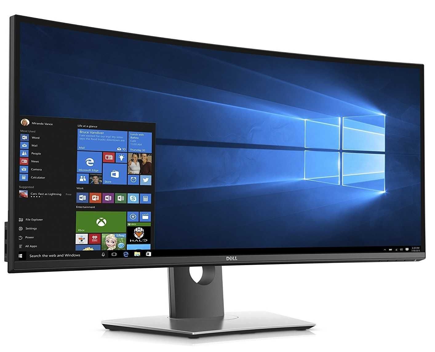 Монітор 34" IPS 21:9 Dell UltraSharp U3415W Вигнутий Ультраширокий 2K