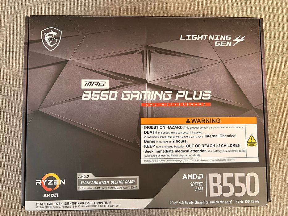 amd Ryzen 5600, msi b550, g.skill tridenz neo 32