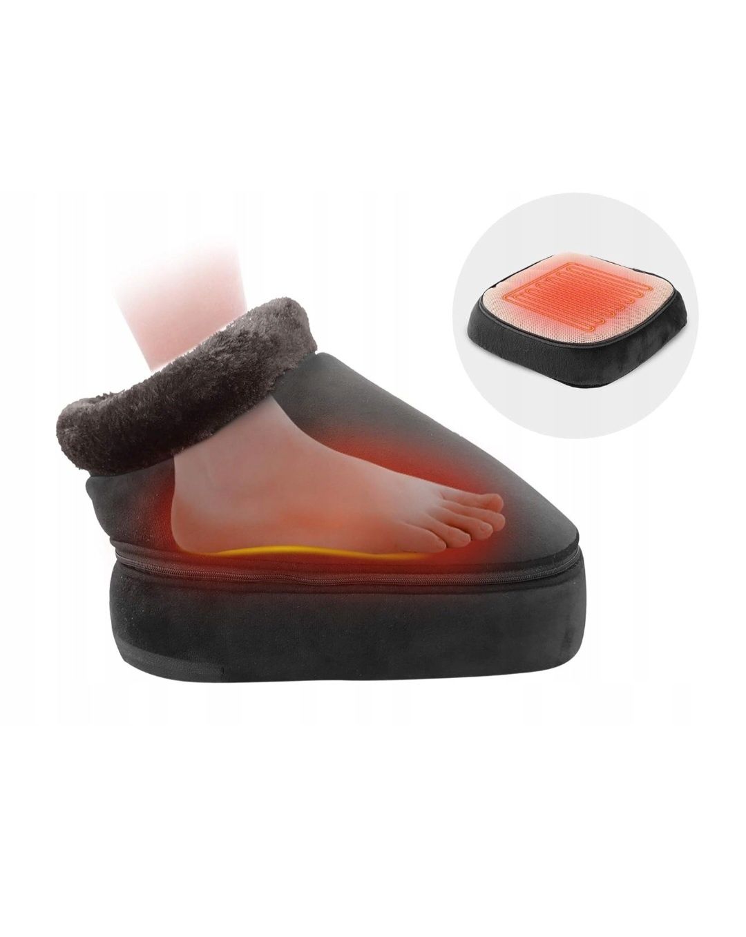 Snailax SL-522SG elektryczny podgrzewany masażer do stóp shiatsu