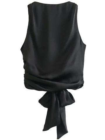 Літній топ з бантом ZARA