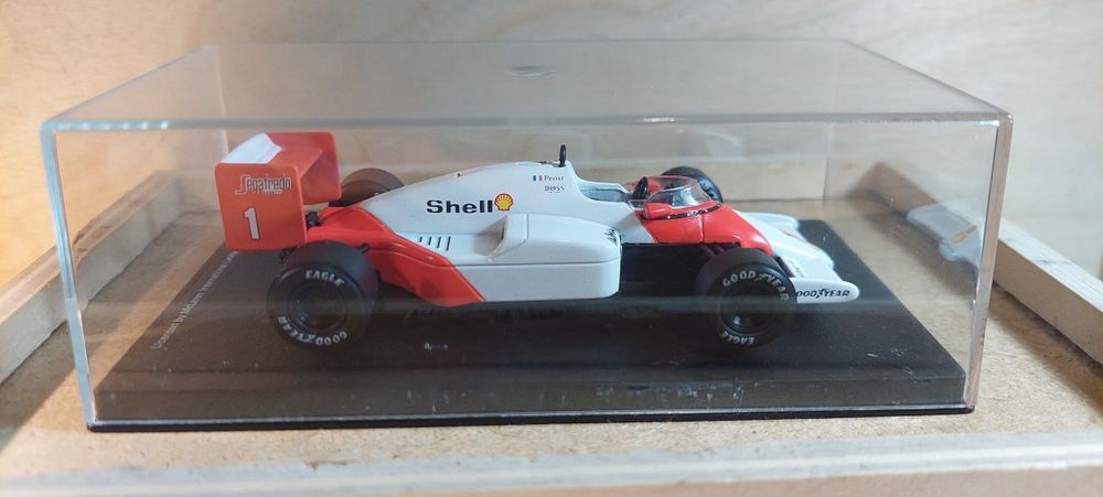 McLaren TAG Turbo MP4/2C 1/43 Atlas RBA | Miniatura Em Caixa