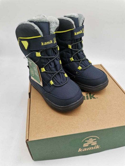 Śniegowce dziecięce Kamik Stance2 navy/flame rozmiar 28