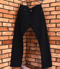 Levi's 501 czarne spodnie jeansy mocne oryginał jak nowe W36 L34