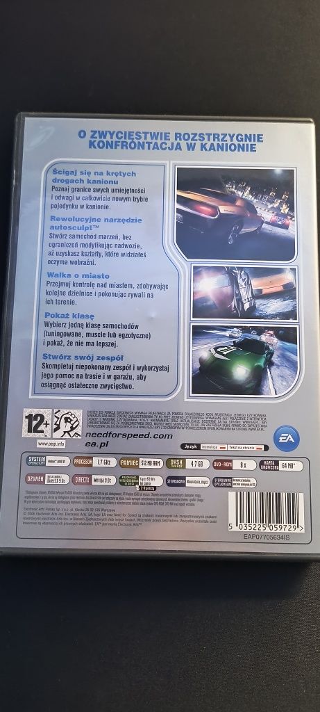 Need For Speed Carbon PC PL / NFS