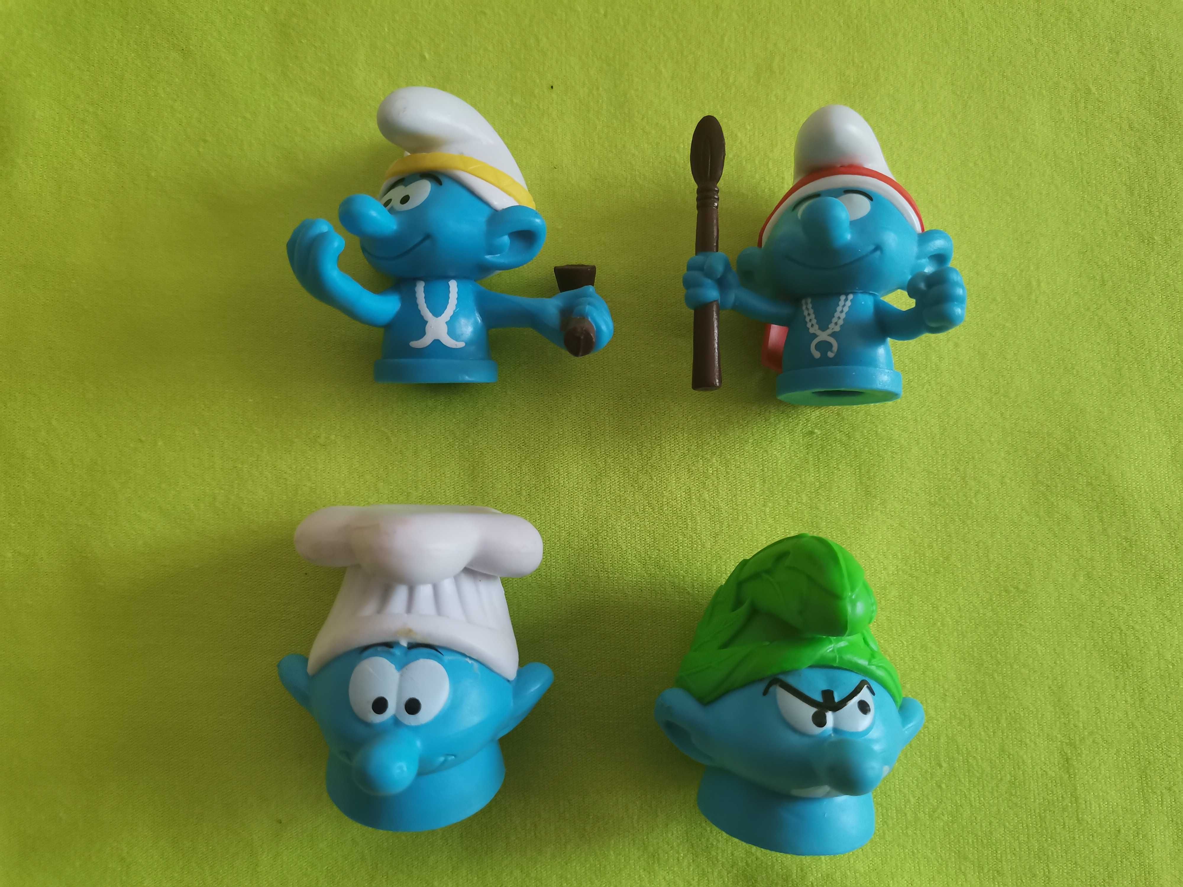 Figurki Smerfy 4 sztuki