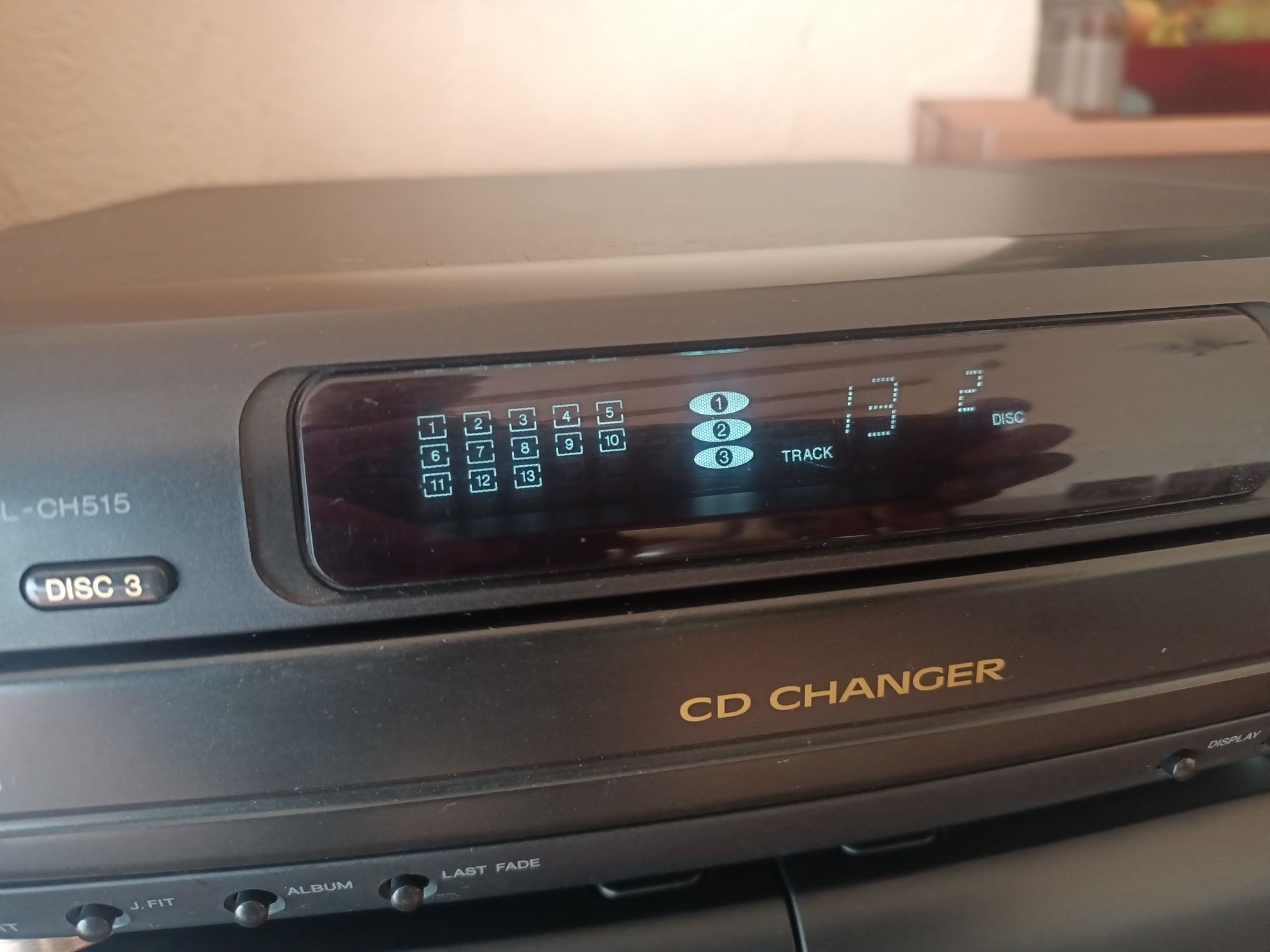 Technics wieża ze zmieniarką CD + pilot