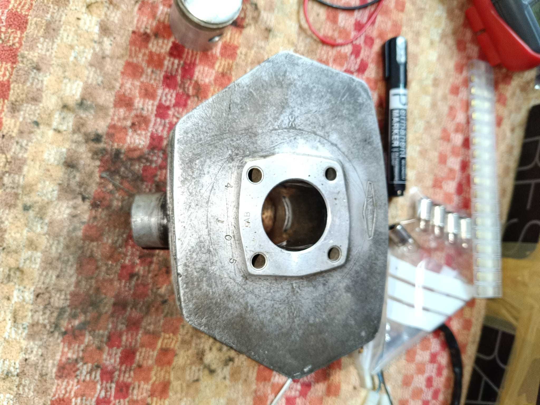 Cilindro + cabeça motor casal 2v