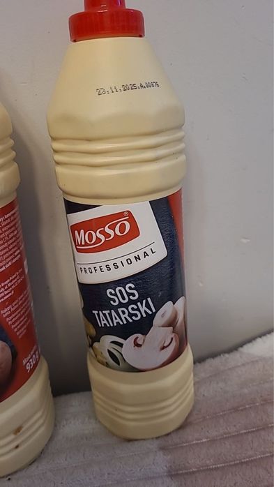 Zestaw 3 szt Mosso Sos SOS TATARSKI 930 g