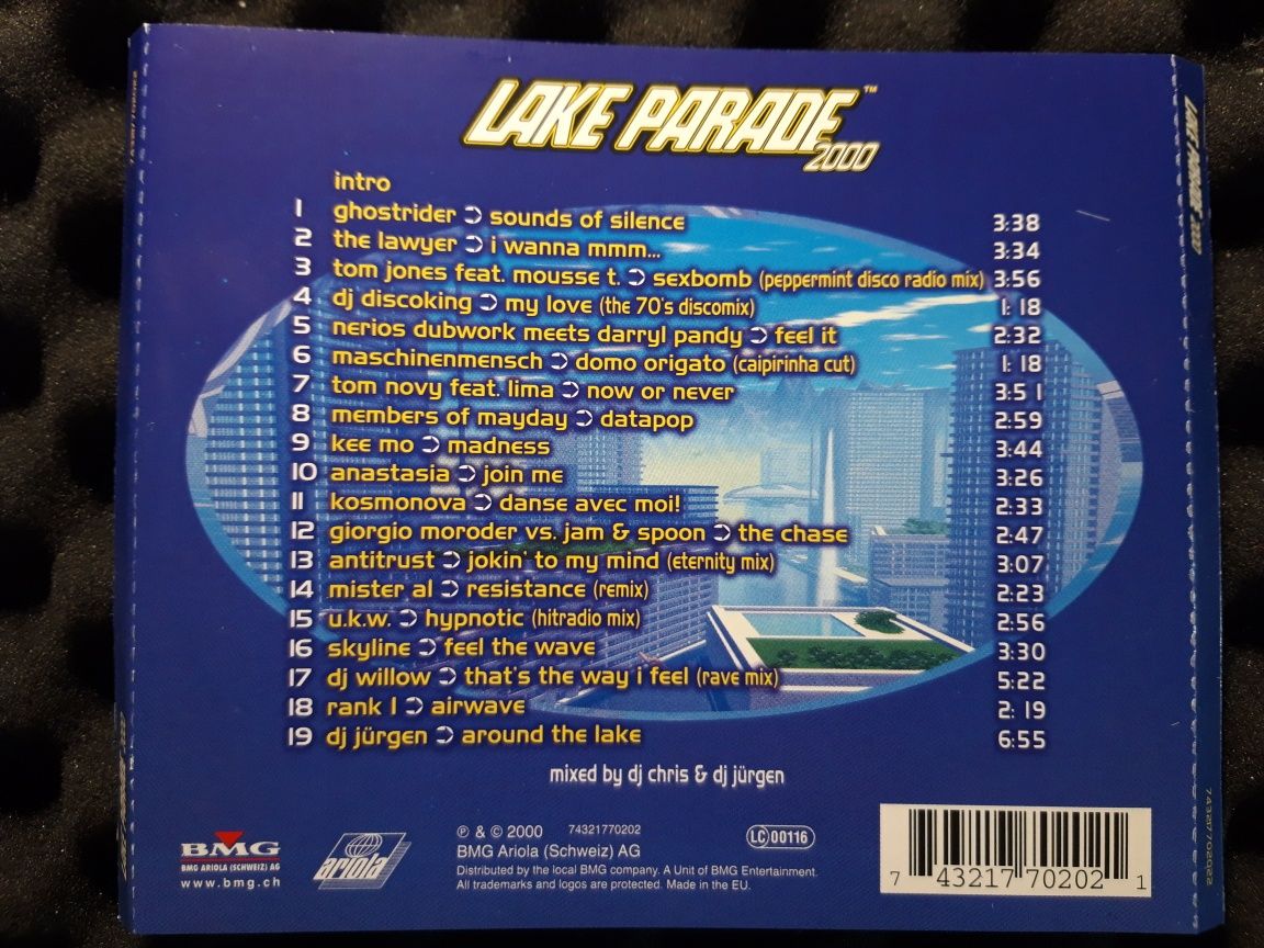 DJ Chris & DJ Jurgen – Lake Parade 2000 (CD, 2000)
