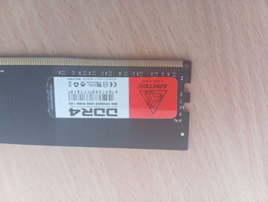 Модуль пам'яті DRAM DDR4 Arktek 8GB 3200