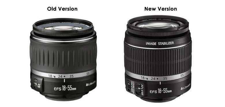Objetiva Canon 18-55 mm 1:3-5.6 II