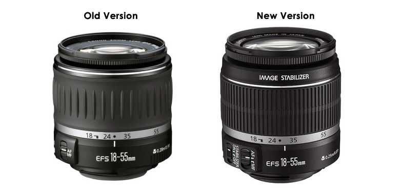 Objetiva Canon 18-55 mm 1:3-5.6 IS III