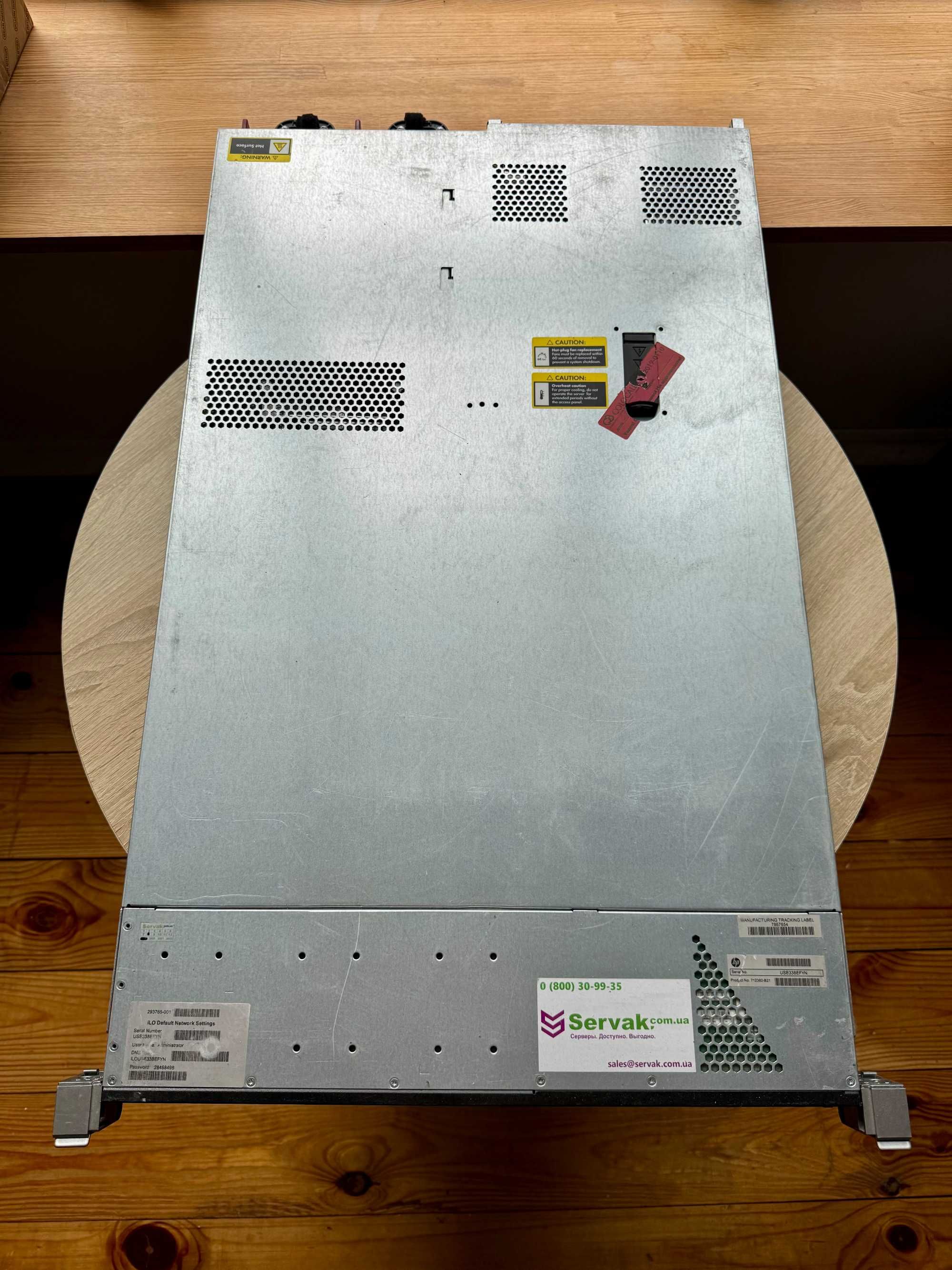 Сервер HP DL360 Gen8, 2xCPU E5-2697v3, DDR 128Gb HP, 8x SAS 600Gb