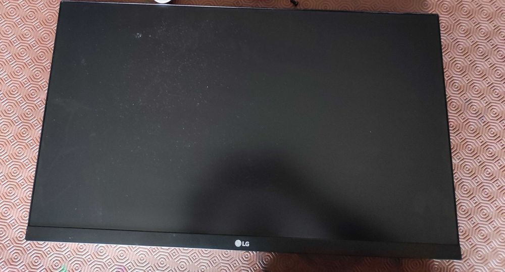 Monitor LG 24" 24MK600m-B placa base fonte de alimentação