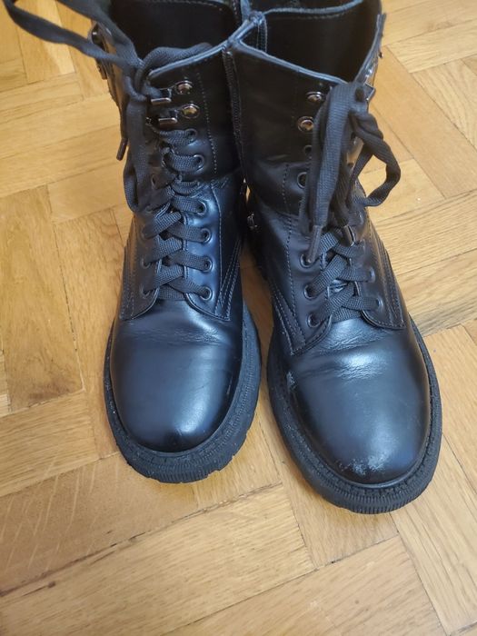 Шкіряні ботінки 35р.