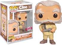 OUTLET Funko POP Clue 53 Colonel Mustard with Revolver Special Edition