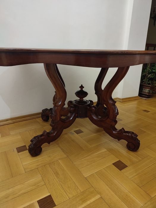 Стіл дерево різьба антикваріат