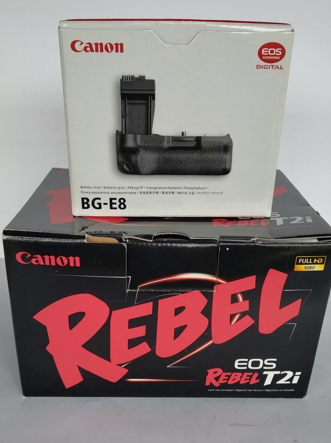 Canon EOS Rebel T2i/550D com muito material