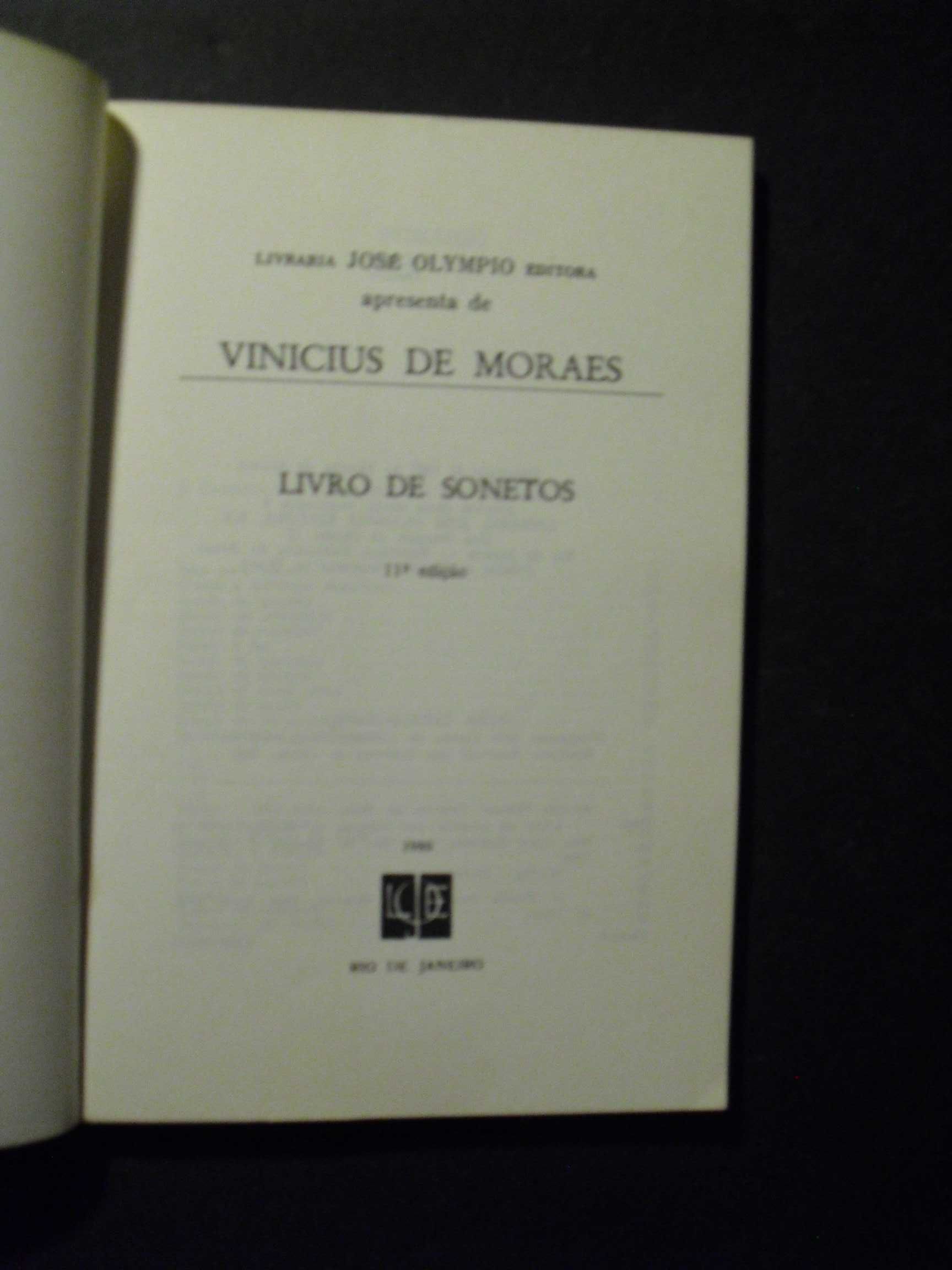 VINICIUS DE MORAES-LIVRO DE SONETOS