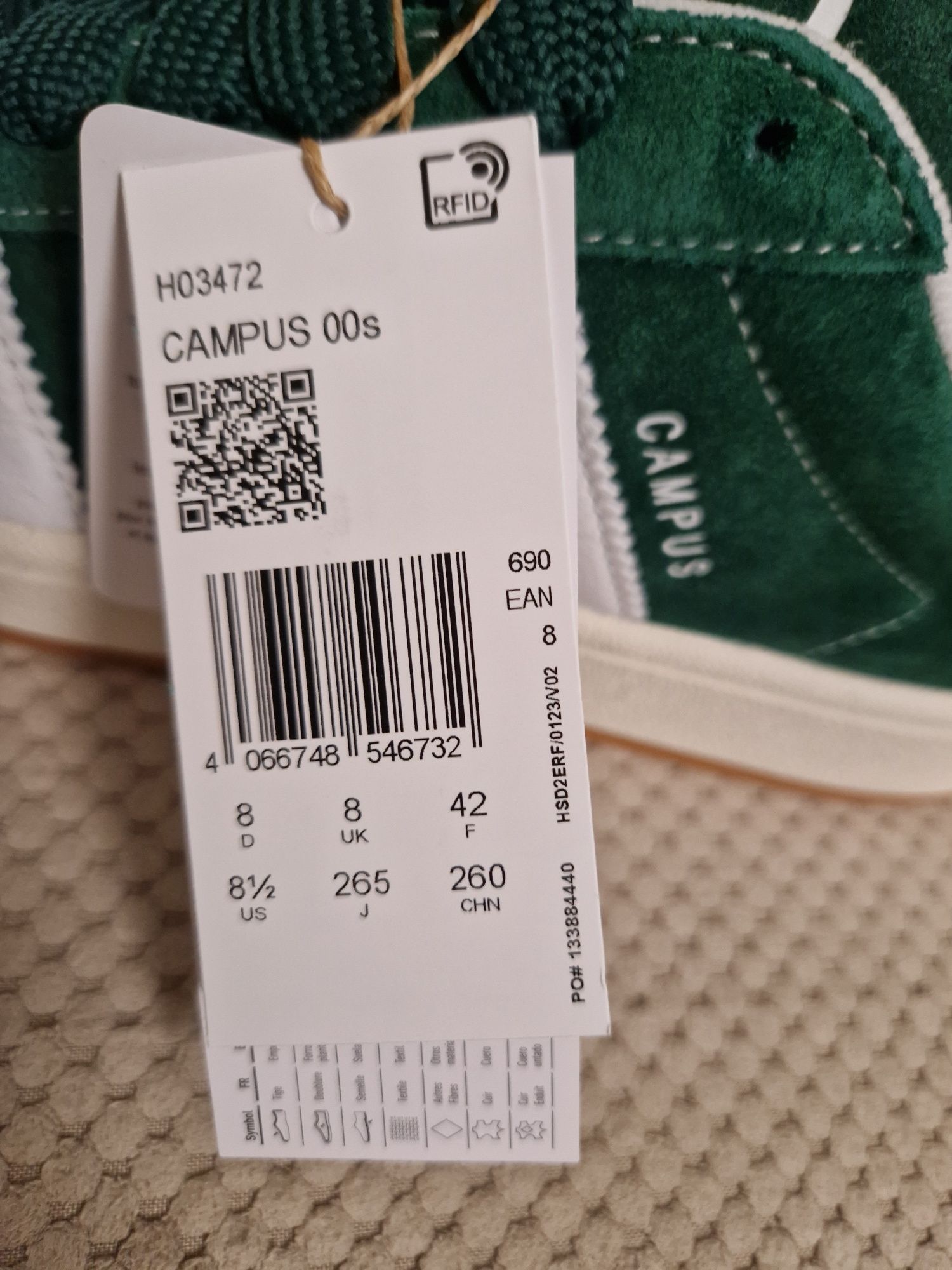 Adidas Campus 00s zielone