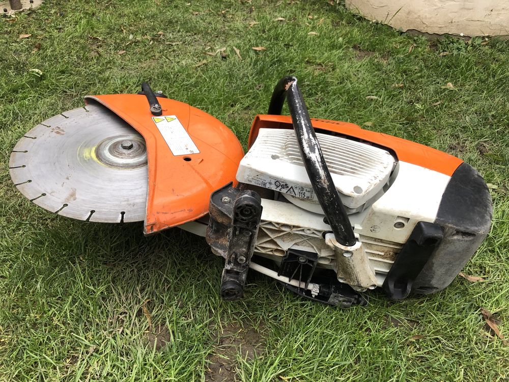 Pila spalinowa do ciecia betonu Stihl ts 500i tarcza 350 mm