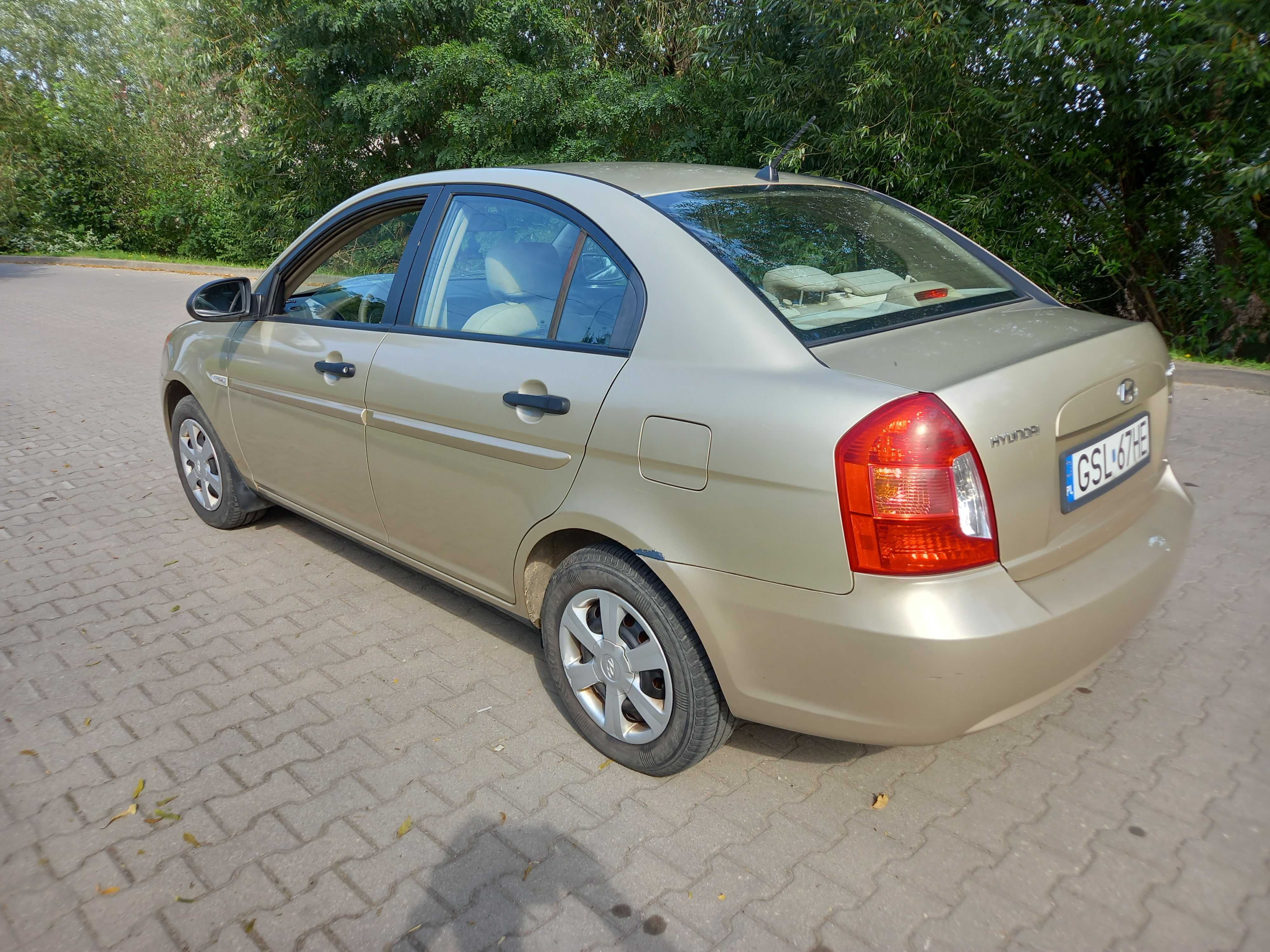 Hyundai Accent 06r. 1.4 Benzyna, Ekonomiczny