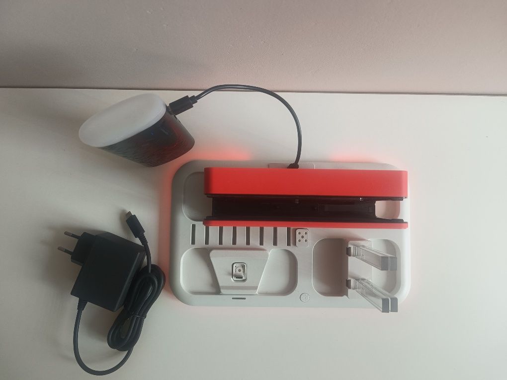 Stacja dokująca Mario Edition + zasilacz + podstawka LED [Switch]
