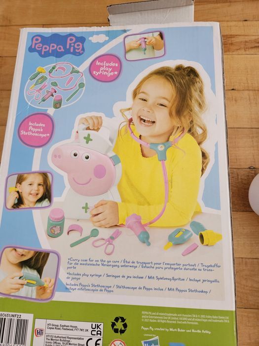 Набір лікаря Пеппа,сортер музичний,телефон