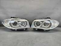 Bmw E87 Lampy Przód Przednie Bi-Xenon Lewa + Prawa Europa Stan BDB