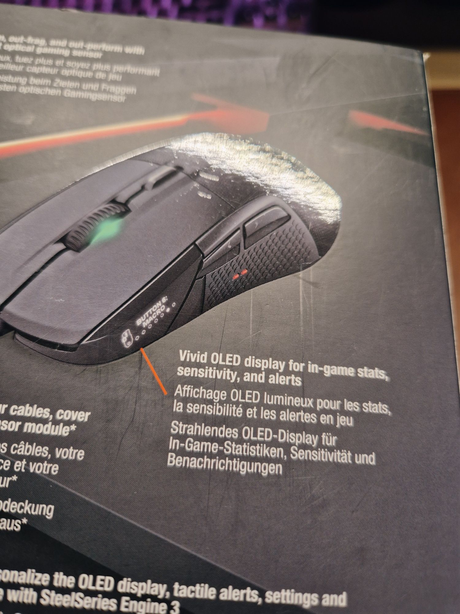 Steelseries Rival 700 (OLED, haptyka)
