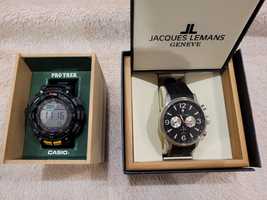Годинник CASIO PRG-240-1ER та JACQUES LEMANS 1-1467
