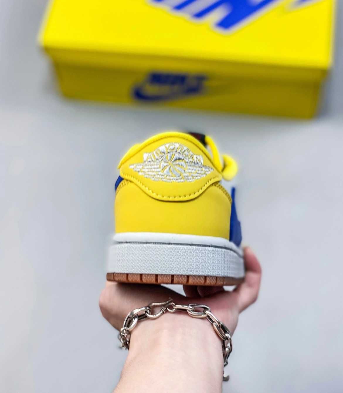 Travis Scott x Jordan Air Jordan 1 Low OG Canary Yellow R.43