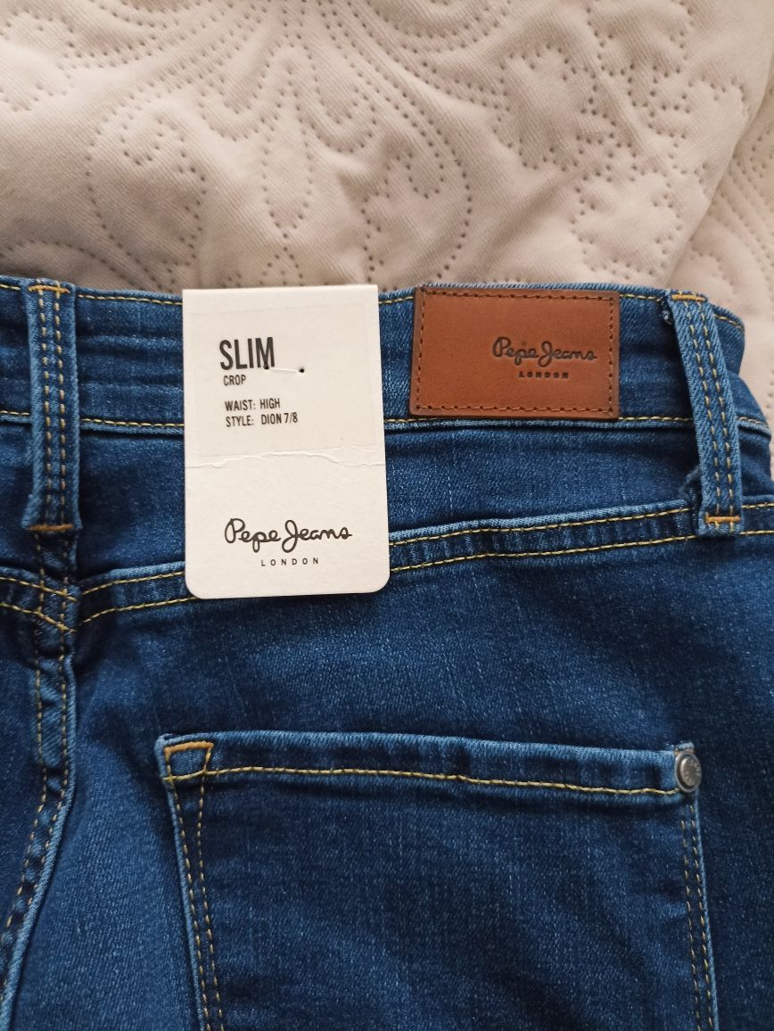 Spodnie dżinsowe granatowe Pepe Jeans roz.M/L