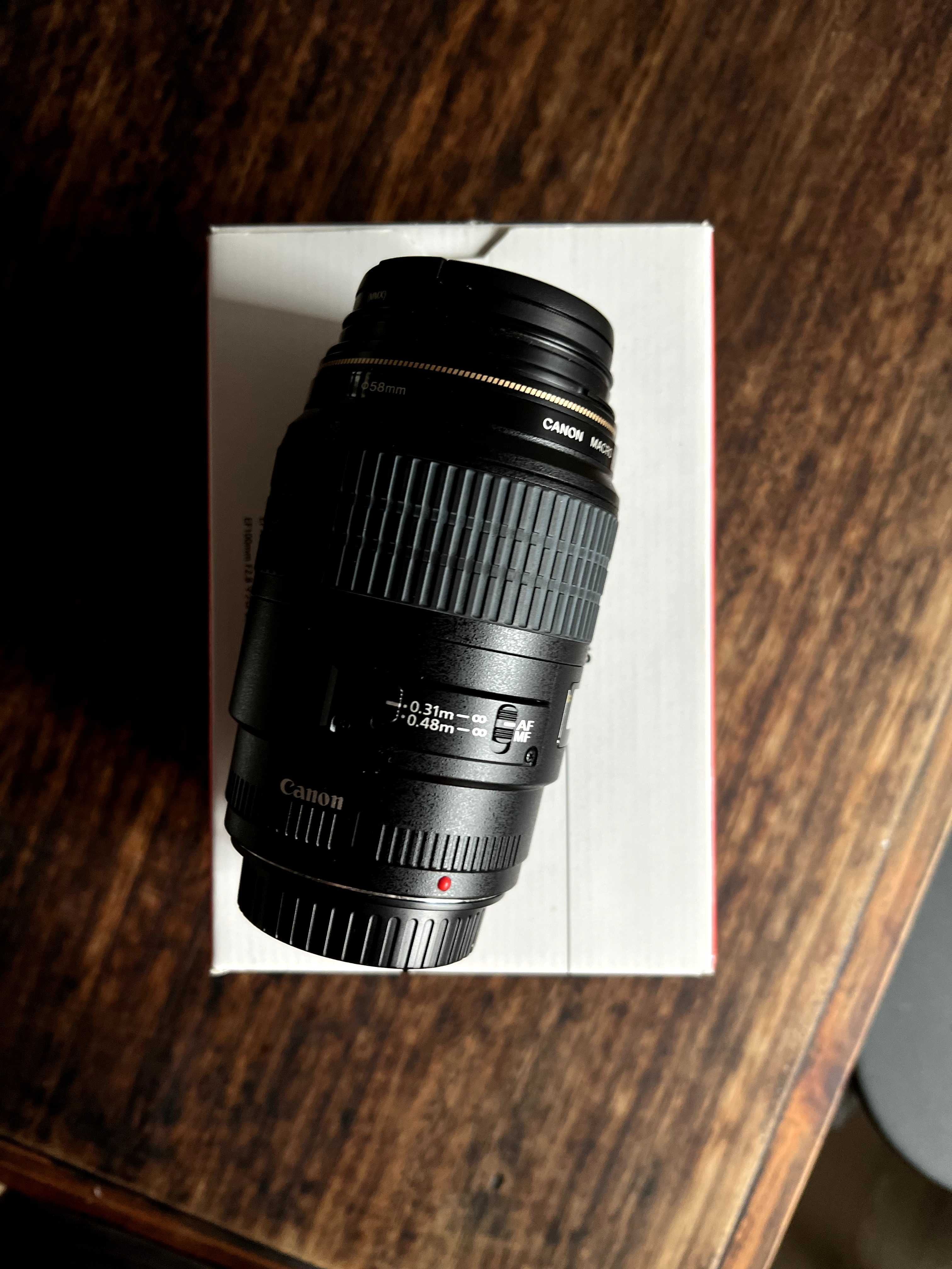 Objectiva Canon EF 100mm f2.8 Macro USM Ultrasonic