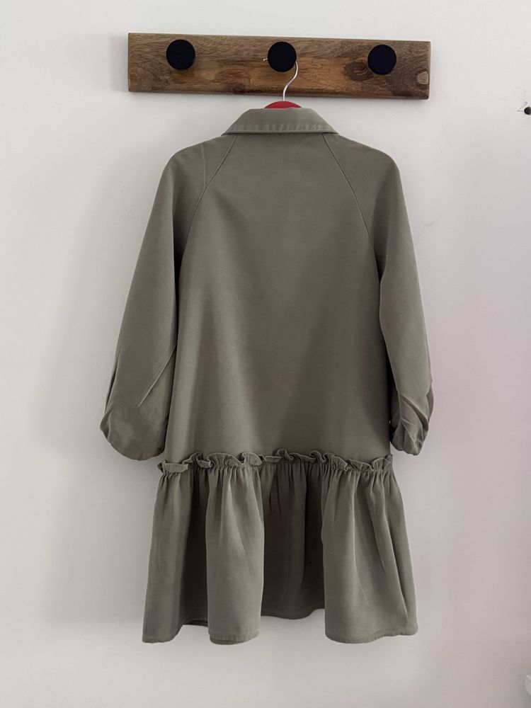Sukienka khaki ZARA 128