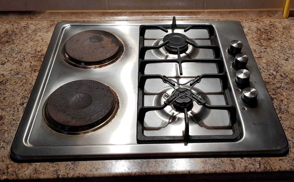 Комбінована варочна поверхня, або вбудована плита б/в у хорошому стані