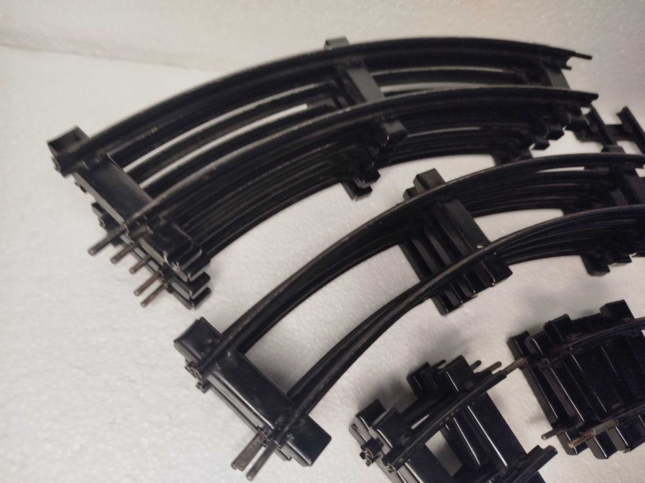 Tory zwrotnica rozjazd do bardzo starej kolejki szer toru 4cm