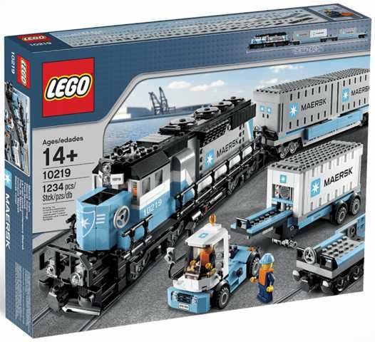 # Lego Creator Expert 10219 Maersk Train pociąg Unikat