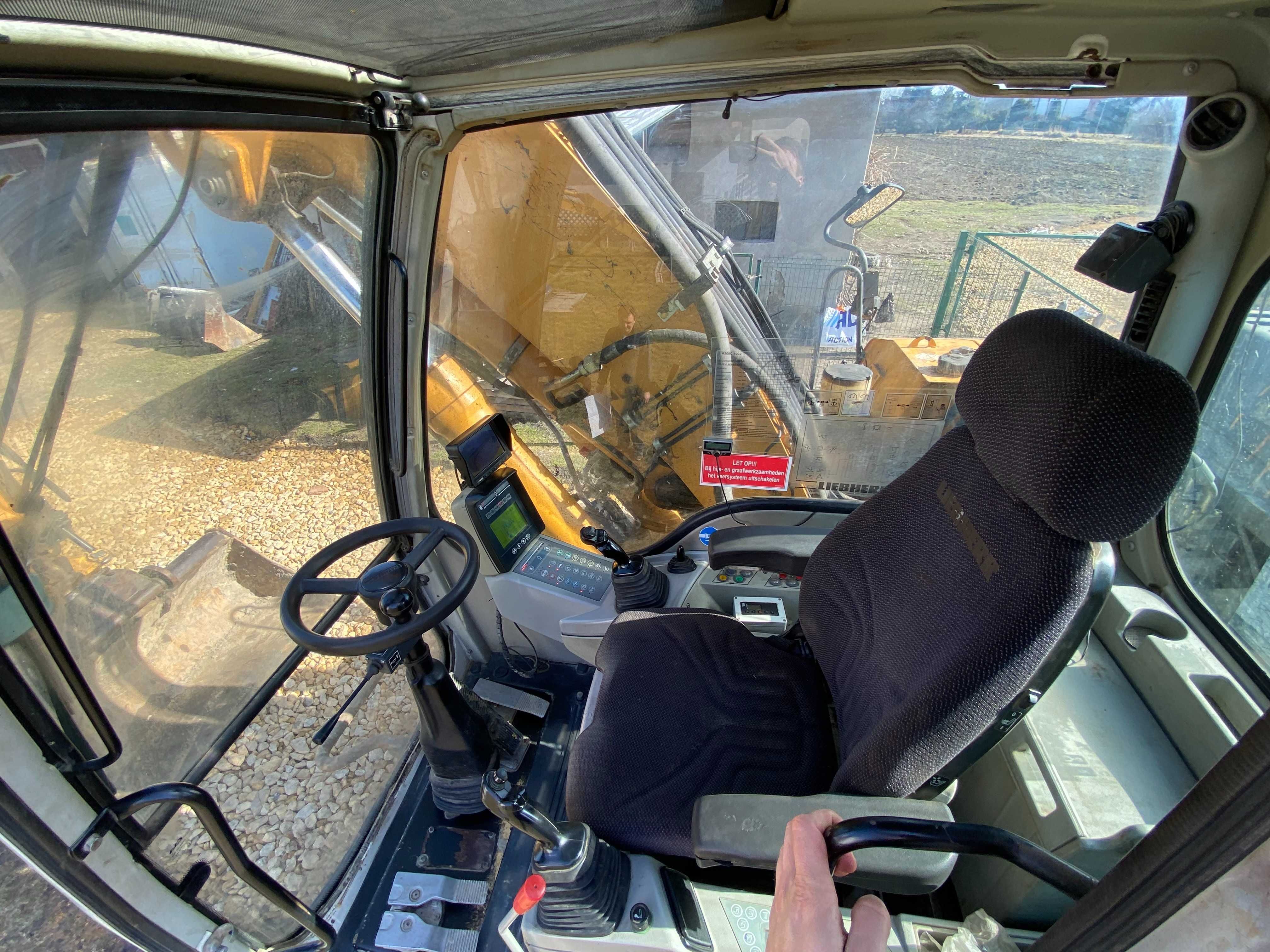 Liebherr A 900 C Rototilt Pług centralne smarowanie