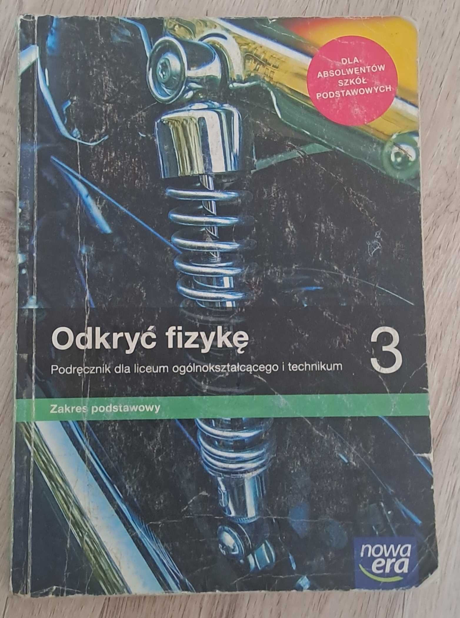 Podręcznik do fizyki klasa 3 Nowa Era
