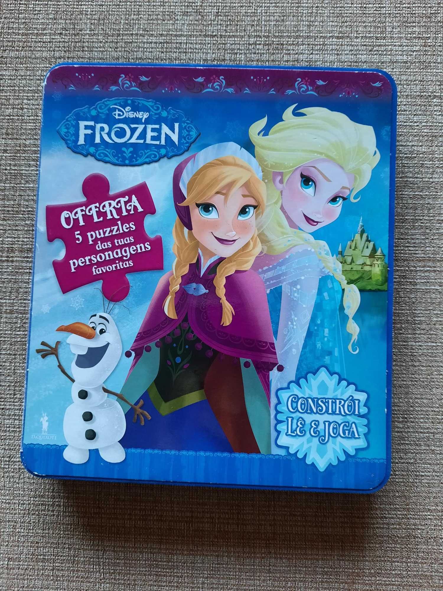 Frozen - O Meu Primeiro Livro de Espuma com 5 puzzles
