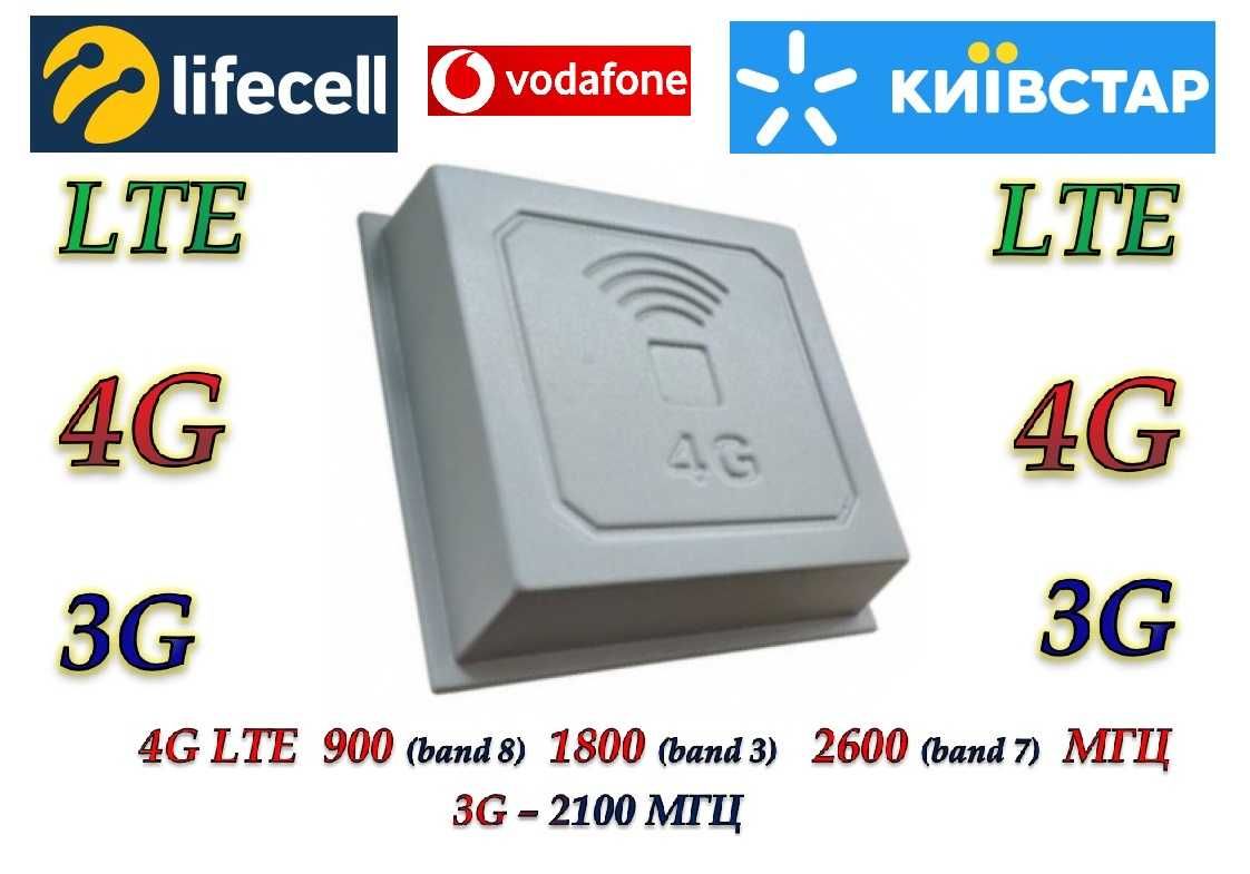 Комплект модем Wi-Fi роутер zte mf920u антена 3G 4G LTE Киевстар Life
