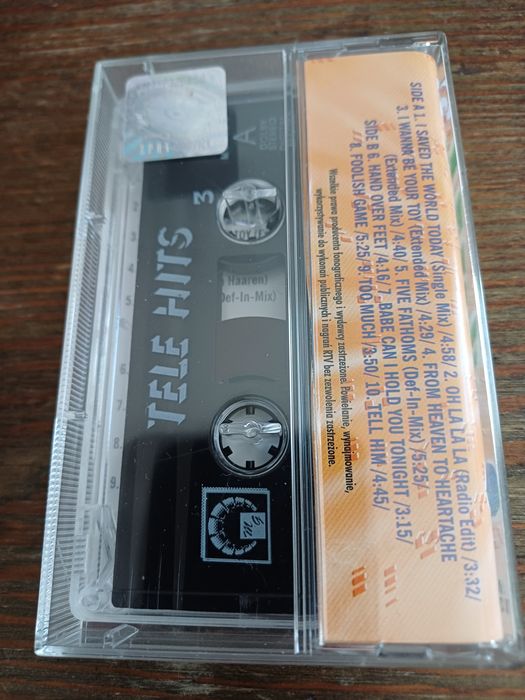 Kaseta audio Tele hits vol.3