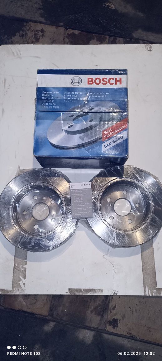 Диск тормозной задний 0986479W38 Bosch на Toyota camry 40/50/avalon/